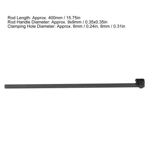 Aluminum Dial Test Indicator Height Gauge Holder Bar 400mm 1