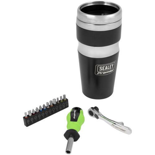 Sealey Sealey CCP22 Premier Travel Mug with Tool Kit 1
