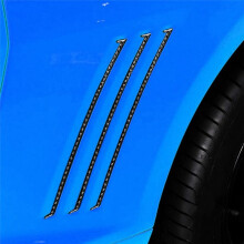 Carbon Fiber for Camaro 2010-2015 Car Sides Air Vent Outlet Cover Strip Trim Exterior Accessories