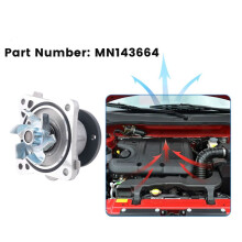 Waterpomp voor JAC HE YUE A13RS/SOUEAST A5/BAIC BJ20/Baic Senova D20/FENGXING F600 Motorkoeling Accessoires MN143664