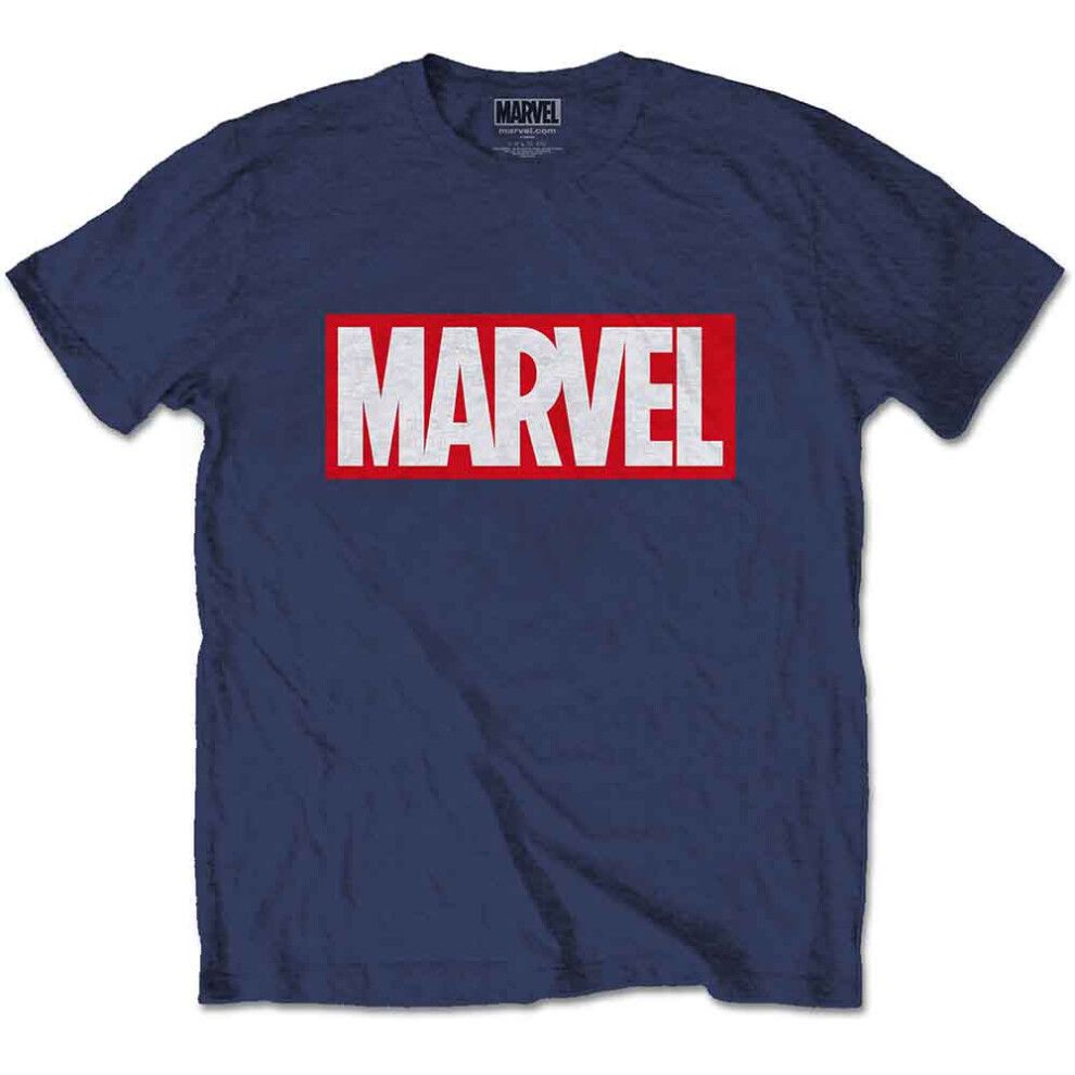 Marvel Classic Box Logo T Shirt