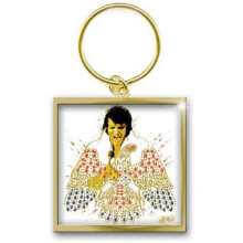 Elvis Presley Keyring American Eagle Keychain