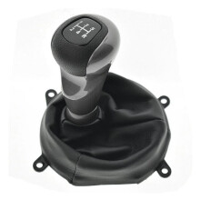 Car 5 Speed Gear Shift Lever Knob Handball with Dust Cover for 2006-2011 77298-SNA-D01ZA 54102-SNA-A01