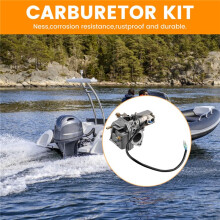 6AH-14301-00 Boat Outboard Carburetor for 4-Stroke 15HP 20HP F15 F20 Outboard Engine Motor 6AH-14301-01