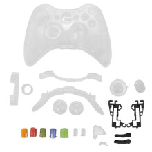 Crystal Shell Compatible with 360 Wireless Controller , Clear