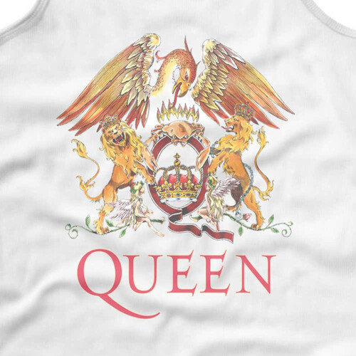Queen Classic Crest Band Logo Vest 2
