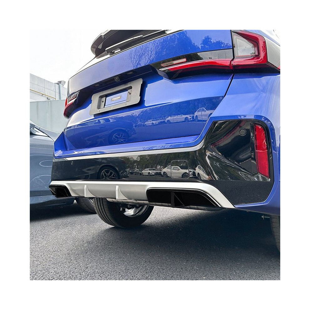 Car Rear Bumper Diffuser Lip Cover Boot Lower Splitter Spoiler Protector For X1 Ix1 U11 M Sport 2023+ A 6033987801210