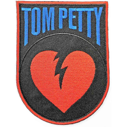 Tom Petty & The Heartbreakers Patch Heart Break new Official Black Woven 1