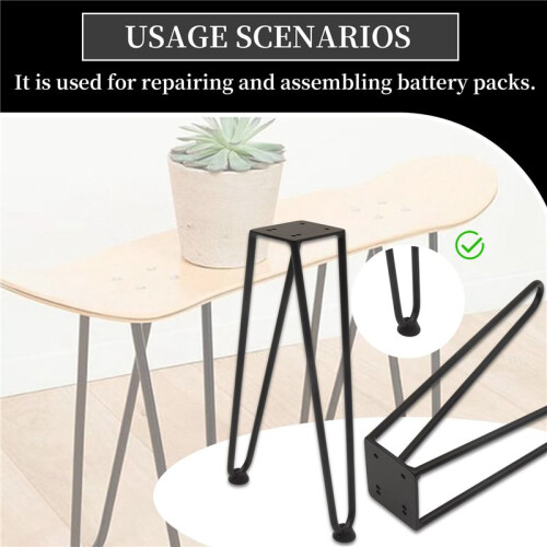 Solid Skateboard Stool Bracket Skateboard Chair Leg Bracket Iron Shoe Changing Stool Foot Accessories General 1