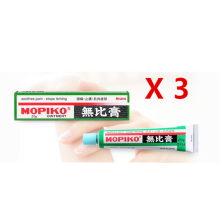 Mopiko Ointment Soothes Pain Stop Itching Insects Pain Relief 20g X 3