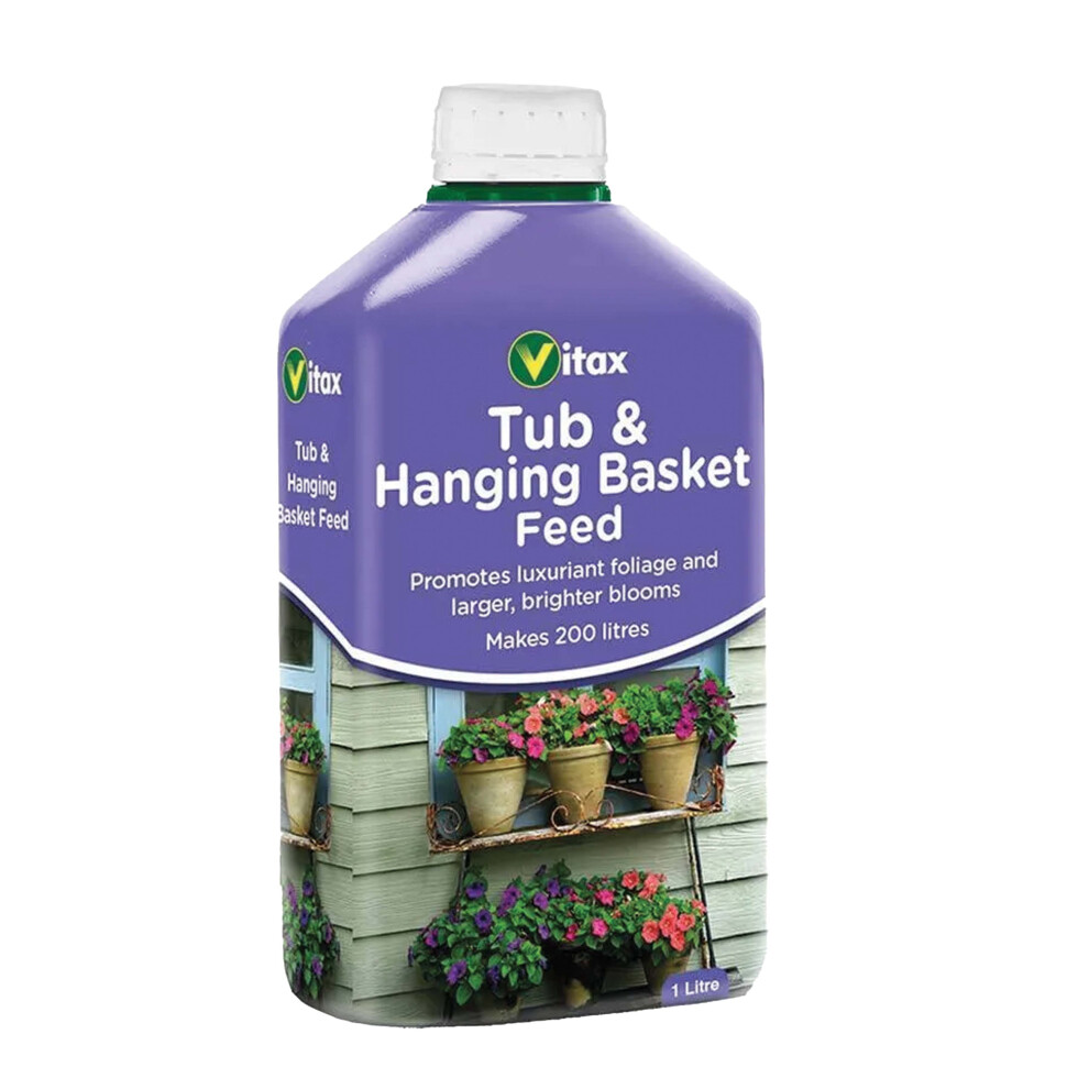 Vitax Tub & Hanging Basket Liquid Feed 1L