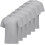 Hanes Men T-Shirt Pack (XL) Light Steel 1