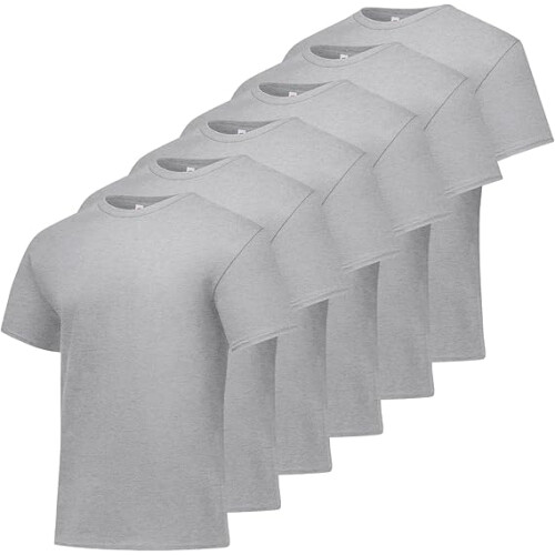 Hanes Men T-Shirt Pack (XL) Light Steel