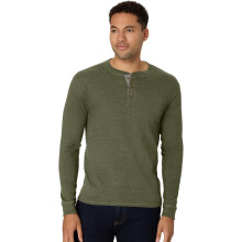 Hanes Men T-Shirt (S) Green Htr