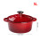 Living And Home (Red, 5L) Enameled Cast Iron Dutch Oven Pot with Lid 6