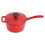 Living And Home 20cm Enameled Cast Iron Saucepan with Lid 5