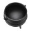 Living And Home 18cm W Cast Iron Cauldron with Lid 5