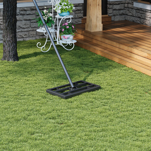 Living And Home Garden Lawn Levelling Rake with Serrated Design
