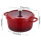 Living And Home Enameled Cast Aluminium Dutch Oven Pot with Lid, Red 6