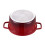 Living And Home Enameled Cast Aluminium Dutch Oven Pot with Lid, Red 5