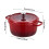 Living And Home Enameled Cast Aluminium Dutch Oven Pot with Lid, Red 6