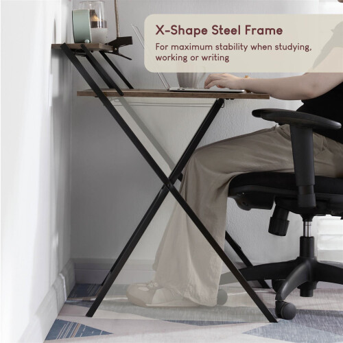 Folding Computer Desk Home Office Desk PC Laptop Table Study Workstation 2