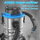 20L Stainless Steel Multi-Functional Vacuum Cleaner, Wet and Dry Use. 5
