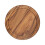 Tala Round Lacquered Acacia Board with Groove 2