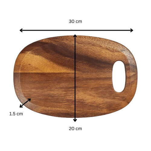 Tala Small Lacquered Acacia Board 2