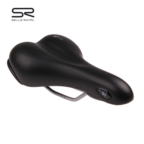 Unisex Adult Bicycle Saddle, Black