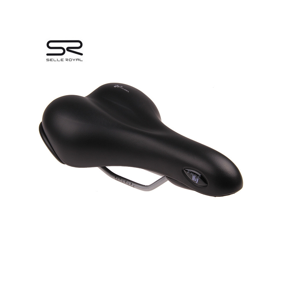 Unisex Adult Bicycle Saddle, Black