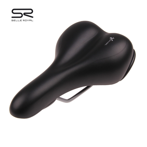 Unisex Adult Bicycle Saddle, Black 2