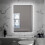 NES Home Motion Sensor Bathroom LED Mirror Shaver Socket Demister 500 x 700mm 2