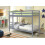 Comfy Living (3ft Single, No Mattresses) Zara Bunk in Grey 1