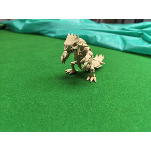 4 PCS 3D printed Spinosaurus skeleton model toy 1