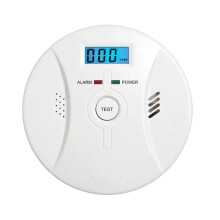 Carbon Monoxide Detectors Smoke Alarm CO Gas Sensor Detector Warning Alarm LCD Indicator