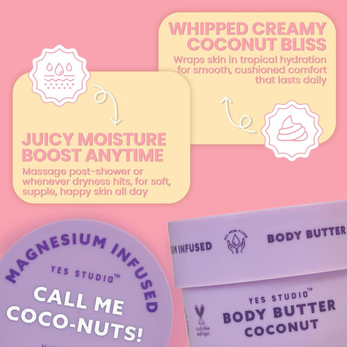 Call Me Coco-Nuts Coconut Body Butter 400g 1
