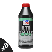Liqui Moly Top Tec ATF 1800R Automatic Transmission Fluid Dexron 6 VI 8x1L