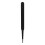 Anti-static Flat Square Tip Stainless Steel Straight Tweezers 4.7" Long Black 1