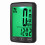 Wired Cycling Computer LED Backlight 6.5x4.5cm Odometer & Speedometer 3