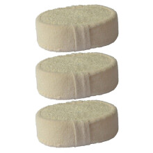3X Natural Luffa Sponge Bath Shower Scrub for Whole Body Healthy Massage Brush
