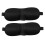 2X Sleep Eye Mask Sleeping Eye Blindfold Black Travel Sleep Aid Rest 1