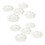 10Pcs Plastic Nail Art Paint Color Mixing Palette Plate Disk Essential Tool 1