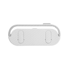 Multifunctional Rack, Plastic Shelf, Wall Mount Storage Organizer, for Bathroom, Kitchen Sink Drainer, Laundry Room, White, by FAJHHA