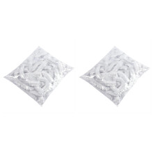 200 Pieces of Plastic Wrap Bowl Lids, with Elastic, Plastic Stretchable Food Lids