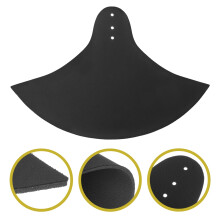 Black Drum Muffler Pads Reusable Cymbal Mute Cushions 2-Pack