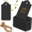 Black Gift Tags with String 1.5 x 2.8 inch 125 pcs 1
