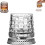 Whiskyglas roterende krystal 9,6 x 9,6 cm 1