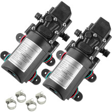 12V DC Diaphragm Water Pump 4.5 L/min 80 PSI