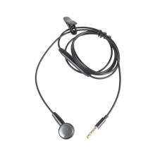 Jedno slúchadlo do uší 3,5 mm stereo s mikrofónom